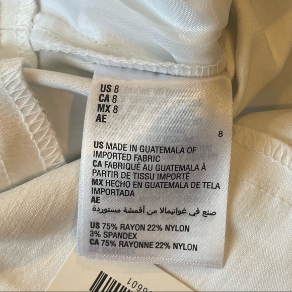 NWT INC International Concepts White Skinny Leg Curvy Mid Rise Crop Pant… - Picture 13 of 16